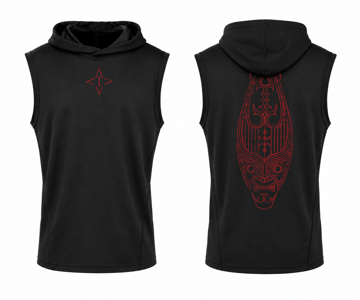 Red Hoodie Tee