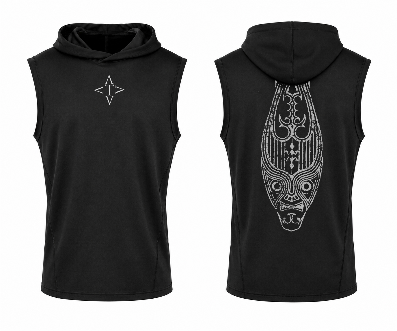 Grey Hoodie Tee